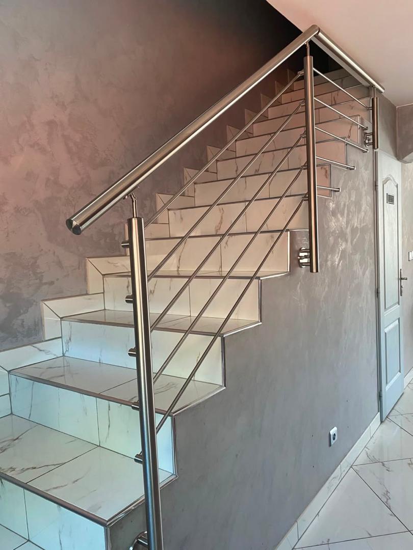EQUIPREST — Rampe d'escalier inox